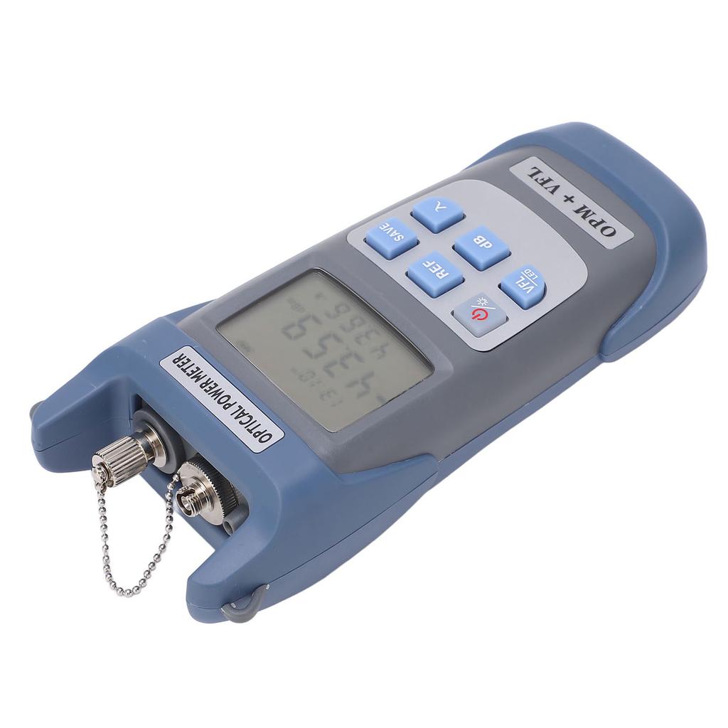 Optical Power Meter Calibration Function Fast Accurate Fiber Cable Detector with LED Light 30KM 30MW ‑70 To +10dbm