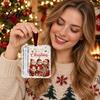 Creative Money Gift Ideas Christmas Cash Holder Ornament Acrylic Holder Holiday Ornament Hanging Decoration for Xmas Tree Stocking Stuffer,