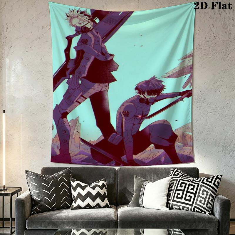 Kaiju No 8 Wall Tapestry Aesthetic Wall Hanging Printed Fabric Blanket Decorative Tapestries for Bedroom Living Room Home Decor