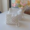 Black Dot Makeup Bag for Women Cosmetic Organizer Pouch Sweet Style Toiletry Bag Case