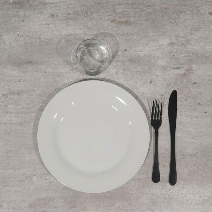 Table - Bazila - 70 x 70 cm - Bois aggloméré - Finition mat - Style contemporain