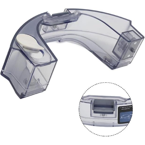 Water Tank Robot Vacuum Replacement, Sweeper Robot Vacuum Cleaner Accessories Parts for ZCWA Robotic Vacuum Cleaner