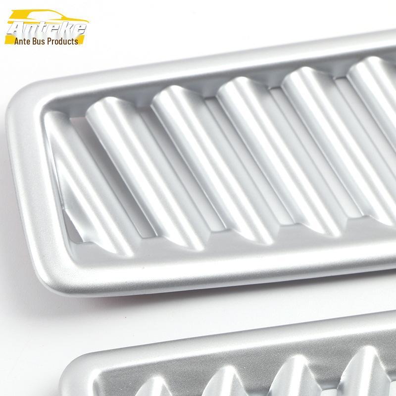 Compatible Front Air Vent Trim for 2022 RAV4 - Dashboard A/C Outlet Sequin Sticker.