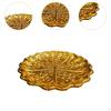 2 Pieces Fruit Trays Dessert Bowls Embossed Vintage Style Flat Tray Holder Dishes Snack Plates