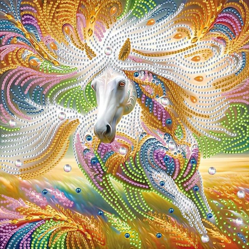 Diamond Painting, Special-Shaped Diamond Painting, Handmade Sticker Material Package 30 * 30 Diamond Sticker Diy Decorative Painting Cross-Border