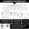 2PCS New Cat Eye Metal Frame Reading Glasses Suitable for Daily Office Use by Men and Women