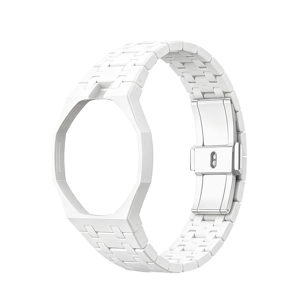 Auf Lager: Aibo-kompatibles Keramik-Uhrengehäuse & Armband-Set für Swatch Taschenuhren - Vollkeramik-Armband