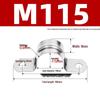 304 Stainless Steel Thickened U-Shaped Pipe Buckle Clamp for Hose and Water Pipes