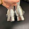 New Silver Inner Height Increase 7cm Mary Jane Shoes Women's Versatile Small Fashion Height Increase Single Shoes