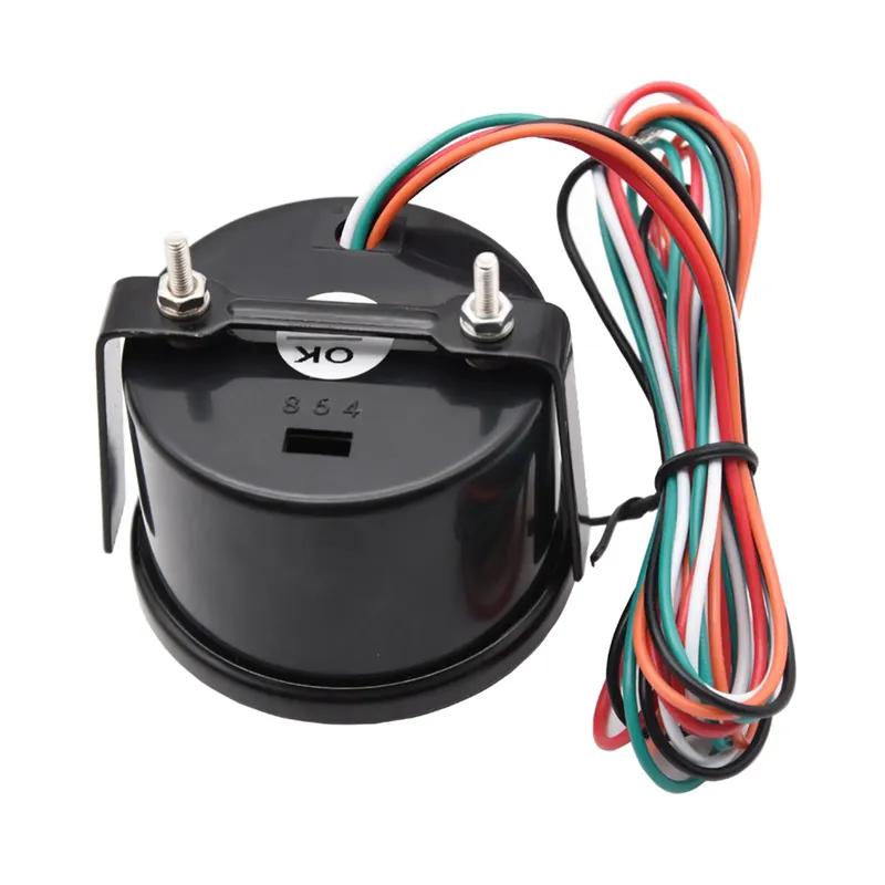 52mm Red/Blue Backlight Car Digital Turbo Pressure Gauge Car Boost Gauge PSI for Racing Car 12V