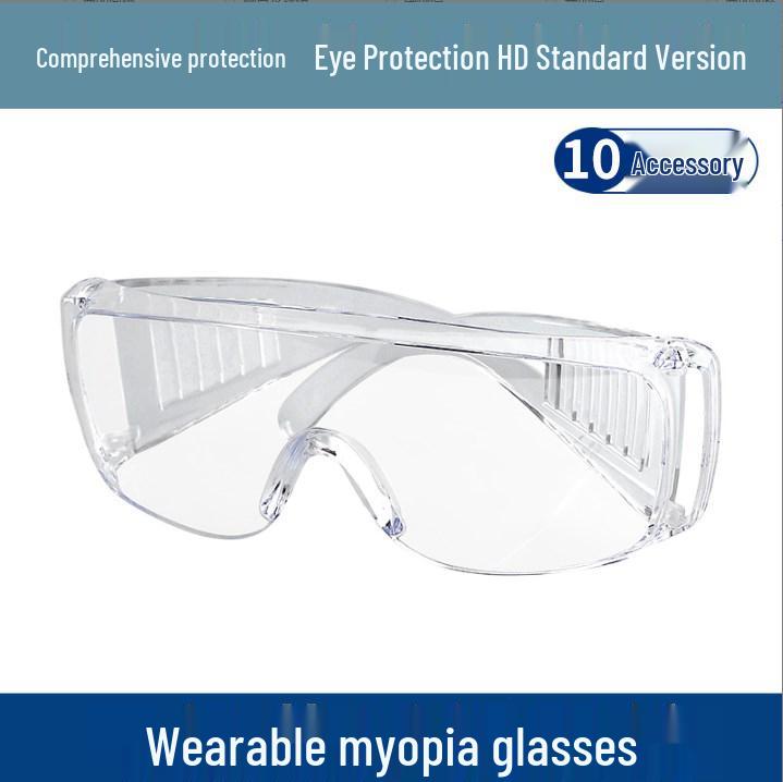 Anti-Fog, Dustproof, Windproof Sandproof Protective Goggles for Men and Women - Industrial Anti-Splash Eyewear