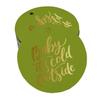 Inkdotpot Real Gold Foil Baby It's Cold Outside Baby Shower Tags Favor Hang Paper Tags 100