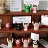 Resin Desktop Memo Clip Holder Messege Photo Stander Clip Lovely Hand Raising Card Clip  Decoration