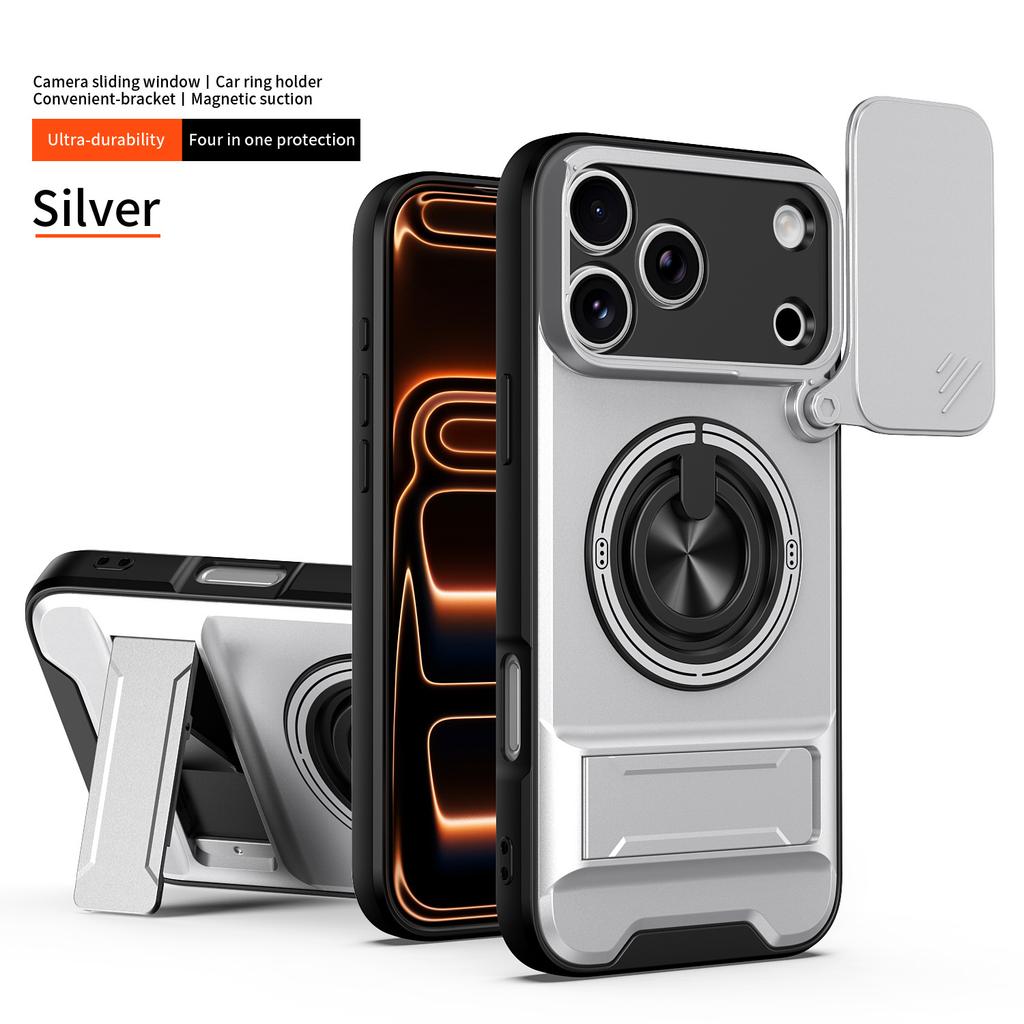 For ZTE Blade V80 Pro Case ZTE Blade V80 Design Cover Magsafe Magnetic Fold Holder Military Armor Camera Protection Cover