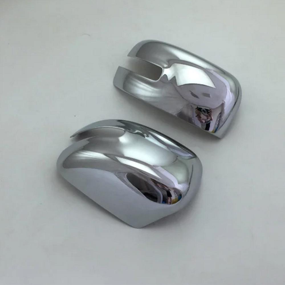 For Jeep Renegade 2016 2017 2018   Car ABS Chrome Stick Rear View Rearview Side Glass Mirror Cover Trim Frame