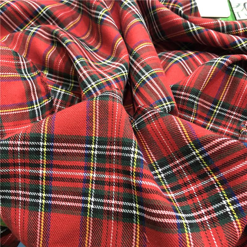 Christmas Decor Fat Fabric Bundles Buffalo Plaid Fat Quarters Square Charm Yarn-Dyed Checked Quilting for DIY Crafting Sewing