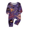 Family Matching Print Sets Pajamas Loungewear Outfits Family Matching Long Sleeve Tops+Pants Set