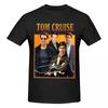 T-shirt Unisex Tom Cruise Retrò Streetwear Taglie Forti Girocollo Manica Corta Cotone