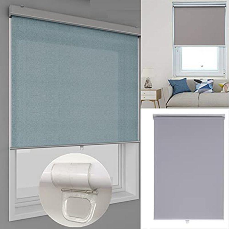 10 Piece Plastic Window Treatments Roller Blinds Mounting Clips Quick Setups Cordless Shade Pull Handles Replacement