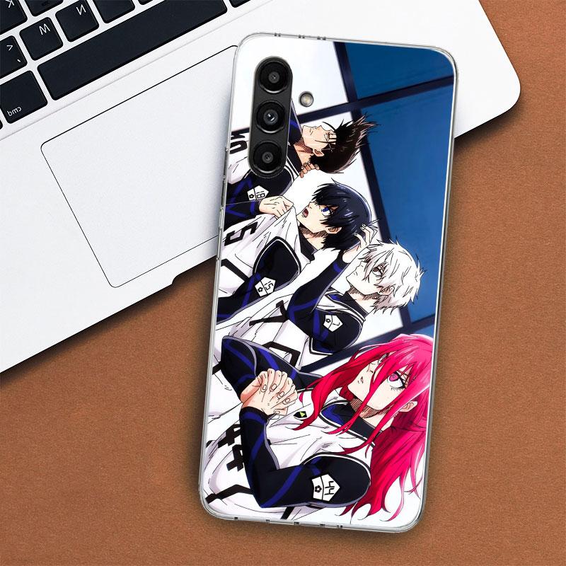 Blue Lock Isagi Yoichi Phone Case For Samsung Galaxy A56 A55 A54 A53 A17 A16 A15 A14 A13 A36 A35 A34 A33 A26 A25 A24 A23 A05S A0