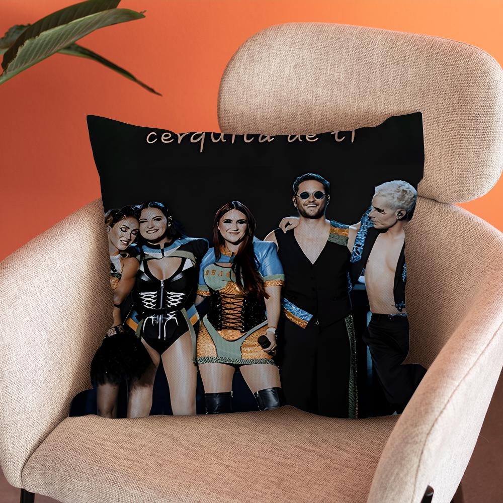 RBD Rebelde Pillow Case Soft Cushion Cases for Farmhouse Sofa Decor Home Decorations and Protector Pillow Case 12x12Inch