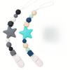 2pcs/1pc Colorful Silicone Beaded DIY Craft Kit: Decorative Box, Key Bag Chain, Necklace Lanyard Jewelry Making Accessories