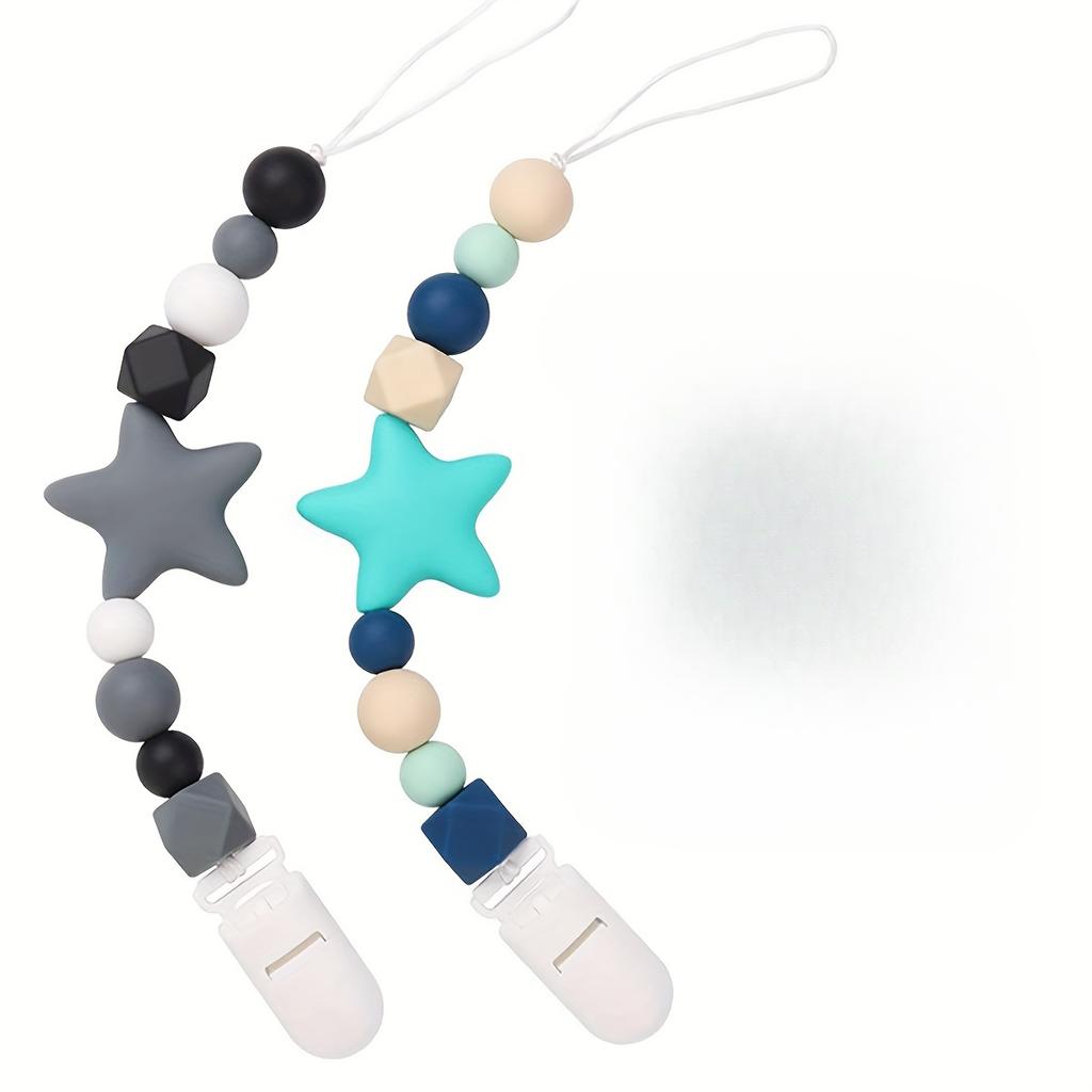 2pcs/1pc Colorful Silicone Beaded DIY Craft Kit: Decorative Box, Key Bag Chain, Necklace Lanyard Jewelry Making Accessories