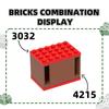 Non-Toxic 42Pcs/Lot 4215 Panel 1X4X3 Building Blocks Moc Accessories Compatible With Bricks Children Toys Gift Box