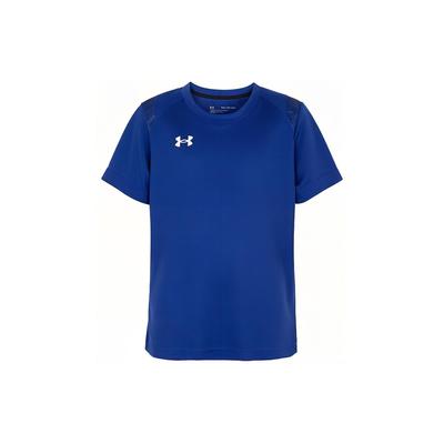 Kids Logo Print Sports Football Short Sleeve T-Shirt Kids Tops Royal-Blue 21600509-400
