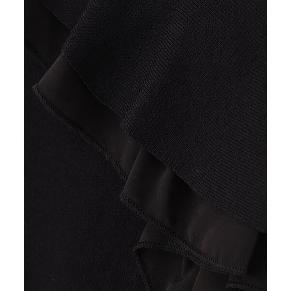 [JILL by JILL STUART] [Pre-order: Expected arrival: Late March - Early April] Ruffled Frill Knit