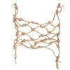 Hemp Rope Parrot Bird Climbing Net Hanging Rope Net Swing Play Rope Ladder Chew Toy (Small)