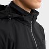 FILA White Casual Classic Versatile Outdoor Windproof Warm Long Sleeve Loose Hooded Woven Jacket Men jackets F11M533705FBK