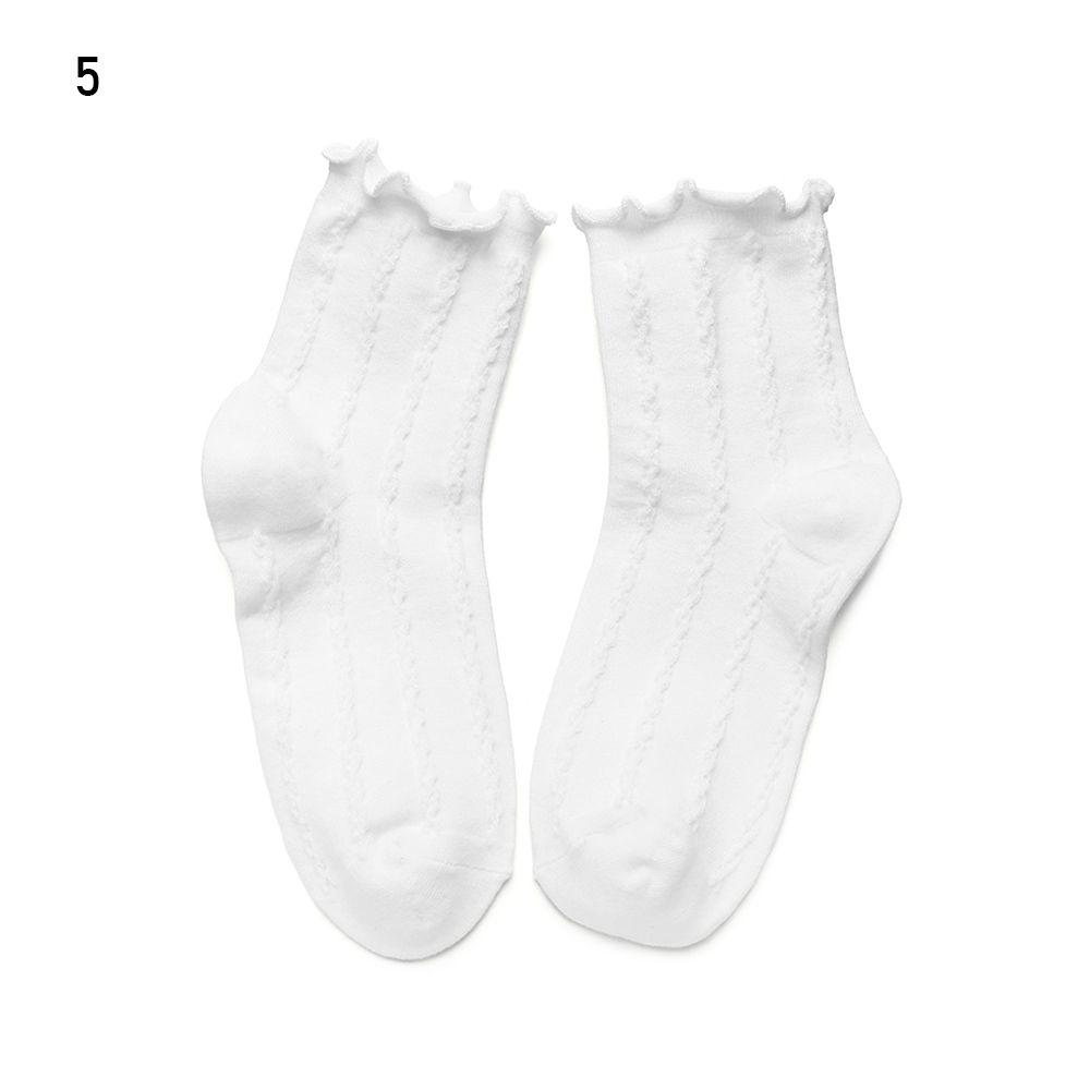 Ankle Socks Flower Socks Lady Lolita Bowknot  Socks JK Socks Pure Cotton White Lace Socks