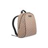 Gucci Vintage Logo Textilní a Kožený Batoh Unisex Batohy Ebenově Hnědá 449906-KY9NN-9873