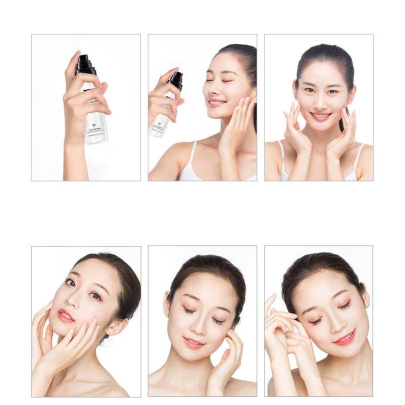 SENANA Treibsand-Fixierspray, Ölkontrolle, feuchtigkeitsspendend, langanhaltendes Make-up-Fixierspray, schnelle Make-up-Fixier-Feuchtigkeitscreme