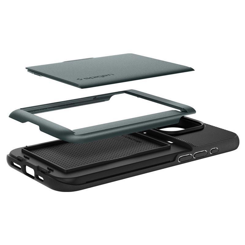 Spigen Slim Armor CS Case for iPhone 15 Pro - Dark Green