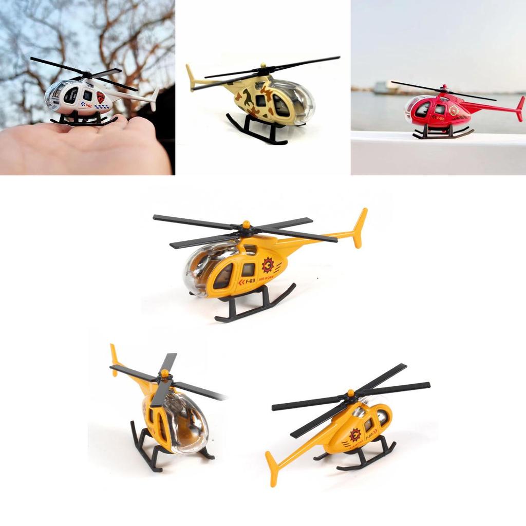 Alloy Military Aircraft Model Decorations Realistic Helicopter Fighter Plane Toy For Boys