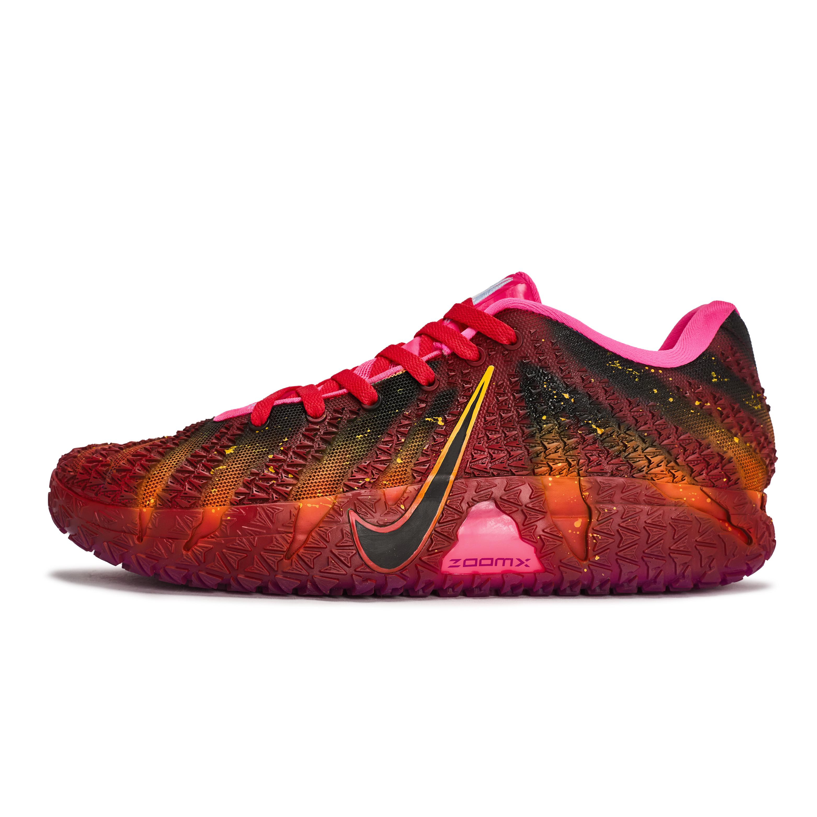 

Nike Ja Morant 3 REGO Hot Dog, World Eater Low top Basketball Shoes Men s Black Red HF2794-600(Team1189-) 41