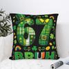 Bruh 67 Meme Six Seven St Patricks Day Pillowcases Kawaii Pillow Case For Living Room Bed Chair Print Pillow Cover