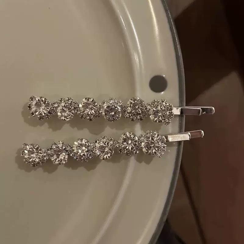 Sunflower Hair Clip, Straight Clip, Fringe Clip, Water Diamond, Sweet and Cool Fairy Charm, Side Clip Hair Clip Decoration