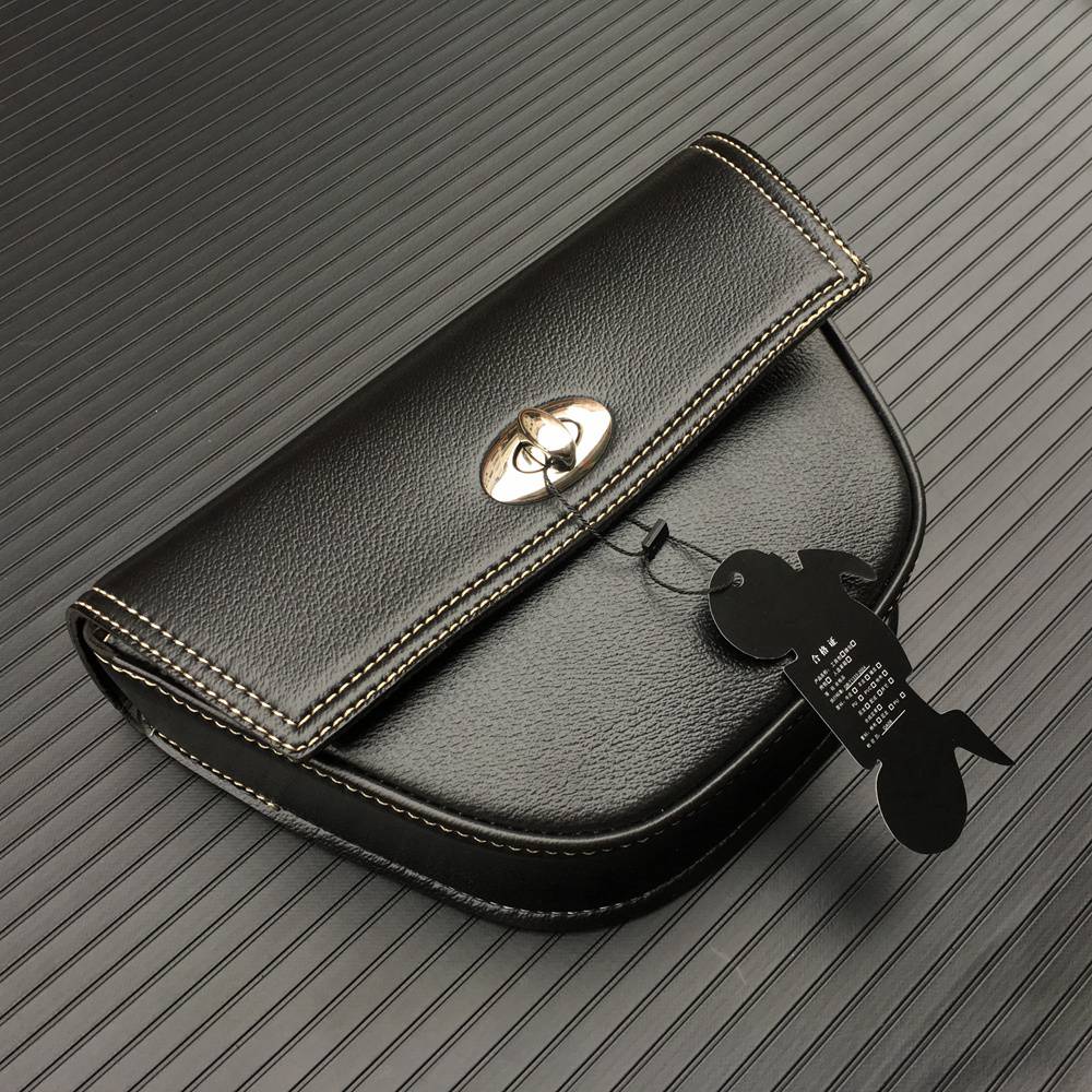 

Универсальная треугольная синтетическая кожаная сумка на боковое седло мотоцикла для квадроциклов Cafe Racer B