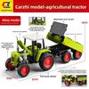 Classic Farm Tractor Model With Inertia Control For Kids Collectors