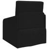 Black Sleeper Sofa 65 x 80 x 83 cm Fabric