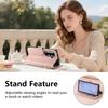 Zipper Flip Cards Solt Wallet Diamond Patterned Leather Case for Samsung Z Fold 8 Ultra Shockproof  Book Stand Slim Fit Cover