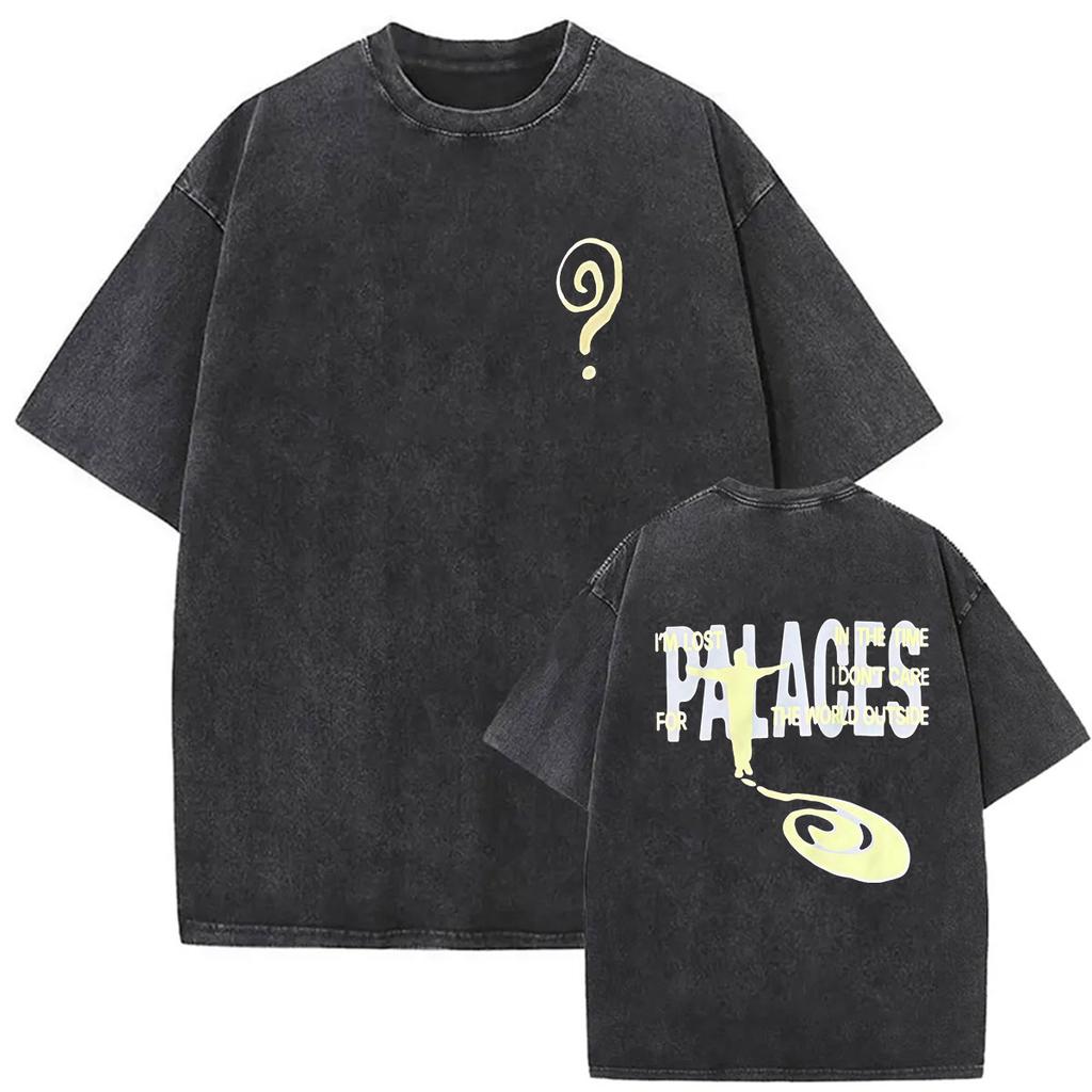 Vintage Washed Louis Tomlinson How Did We Get Here Tour 2026 New T Shirt Men Women Harajuku Fashion Oversized Tshirt Streetwear