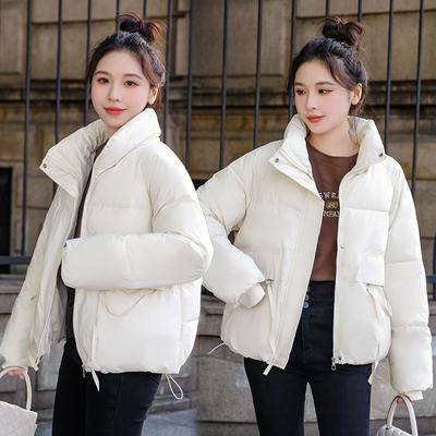 2025 Short Cotton Jacket Women's Winter New Korean Fashionable Bread Jacket Versatile Padded Jacket Thickened Cotton Jacket