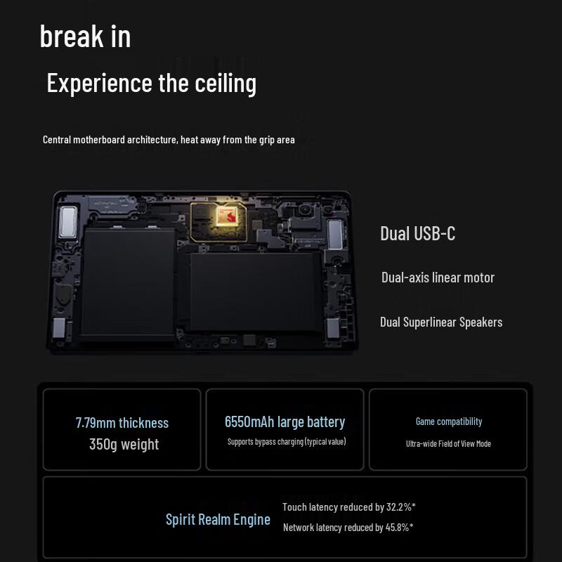 Lenovo Legion Y700 8.8-inch Gaming Tablet Snapdragon 8 Gen3 (CN Version)