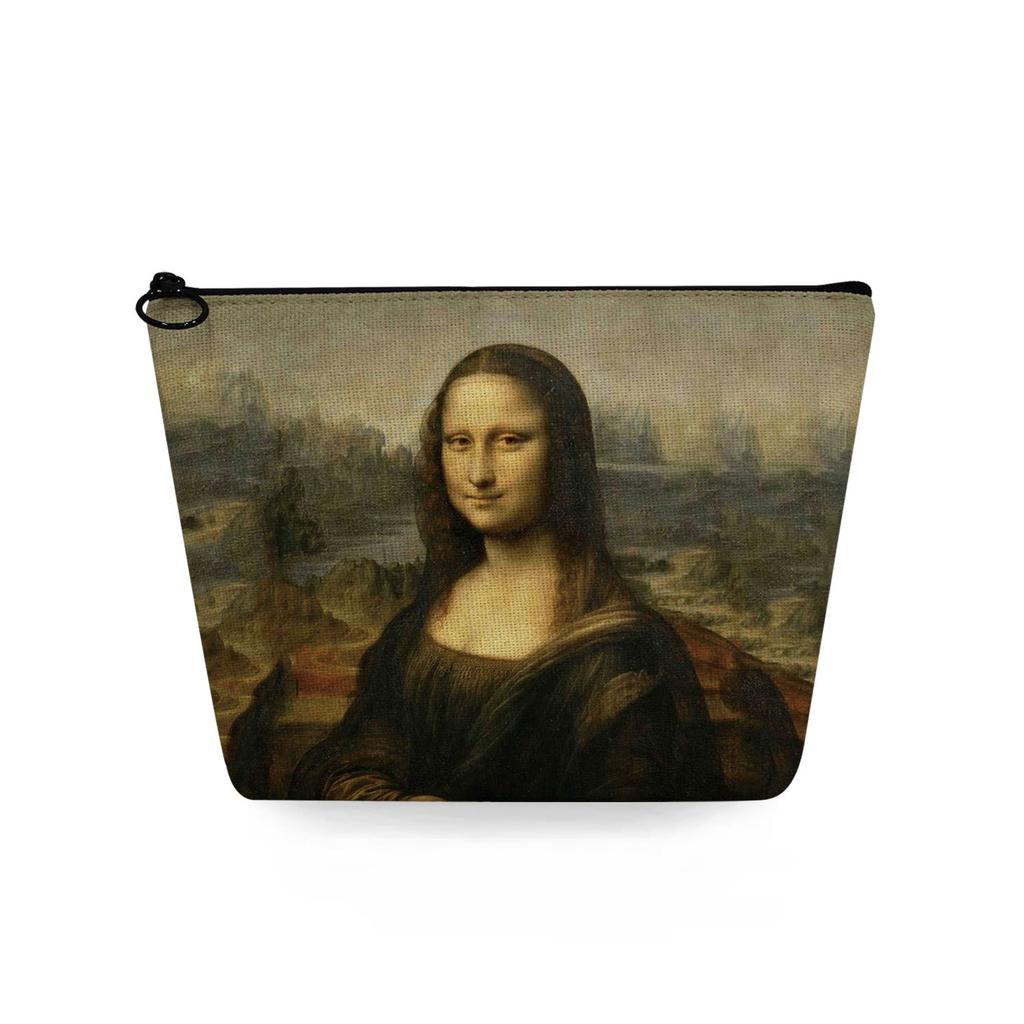 Women Oil Painting Print Cosmetic Bag Toiletries Organize Travel Storage Case 6861