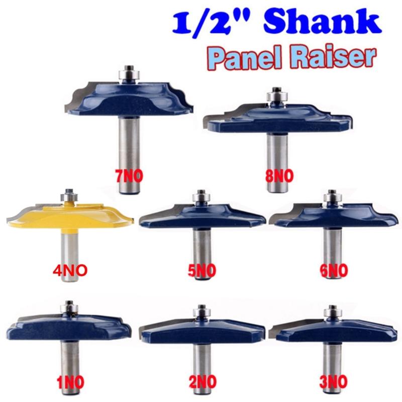 1/2inch Shank Milling Cutter Wood Carving Door Panel Cabinet Router Bit Milling Cutter For Woodworking Project