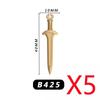 MOC Building Blocks Medieval Military Solider Figures Knights Weapons Accessories Helmet Sword Spear Bow Axe Mini Bricks Toys